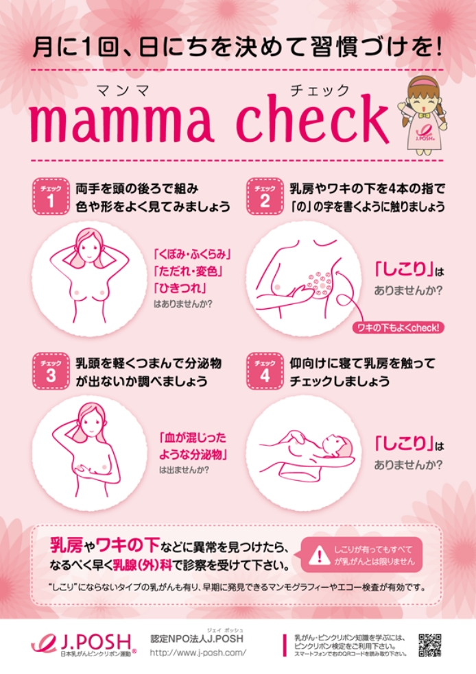 自己検診の勧め