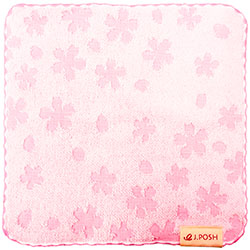 ハンドタオル ジャガード刺繡（桜）