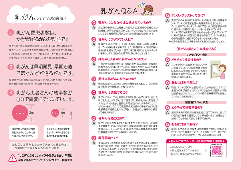啓発リーフレット